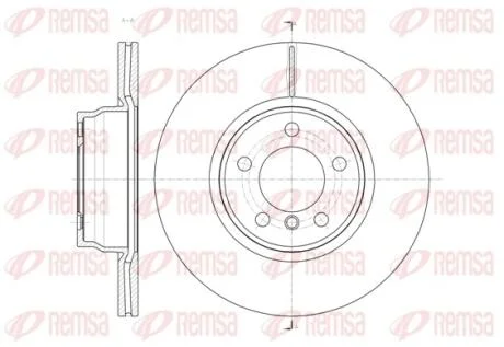 BMW Диск гальмівний передній 3 F30,4 Gran Coupe/ F36 13- REMSA 61452.10