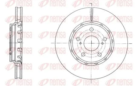 Диск гальмівний REMSA 61593.10