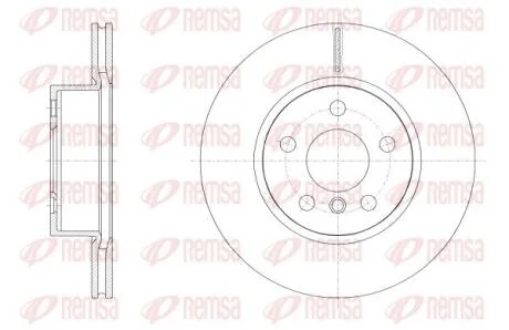 BMW Гальмівний диск передн. 3/G20 21- REMSA 62554.10