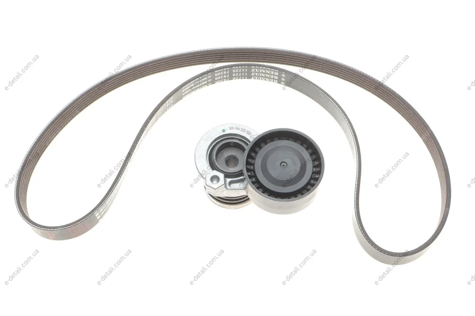 Комплект ремня генератора Renault Kangoo 1.5dCi 09- (6PK1176) RENAULT 117201925R (фото 1)