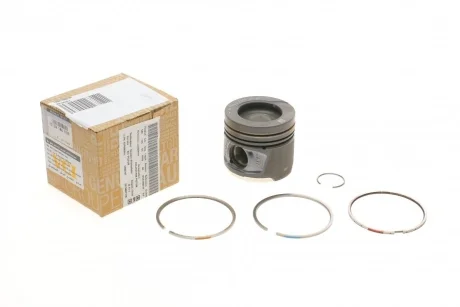 Поршень ДВС у зборі (+кільця) 1.5dci Renault Kangoo II (12-), Laguna III, Fluence (10-) Renault RENAULT 120A18001R