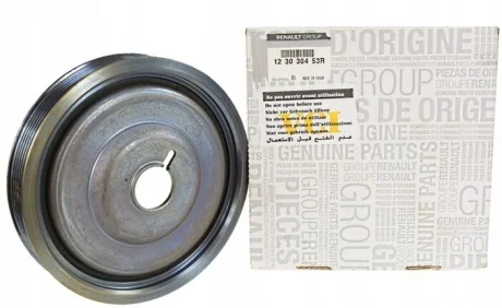 Шкив коленвала Renault Megane/Kangoo/Clio 1.5 dCi 08-/05- (6PK) RENAULT 123030453R