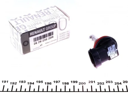 Лампа галогенная H16 12V 19W Renault RENAULT 262923820R