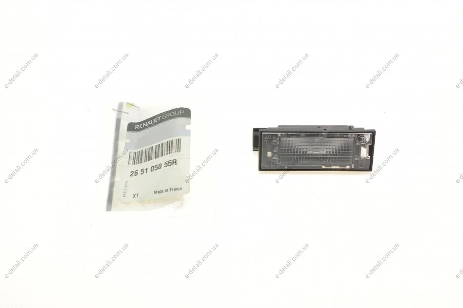 Фонарь освещения номерного знака Renault Megane IV/Espace V 15- RENAULT 265105055R (фото 1)