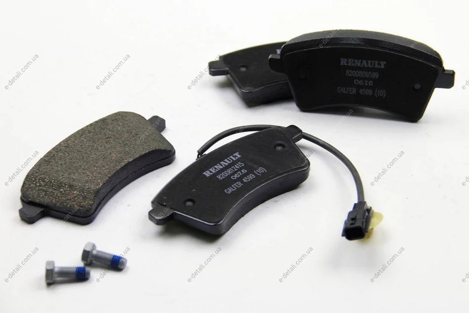 Колодки тормозные передние Renault Kangoo II 2008- Renault RENAULT 410605649R (фото 1)