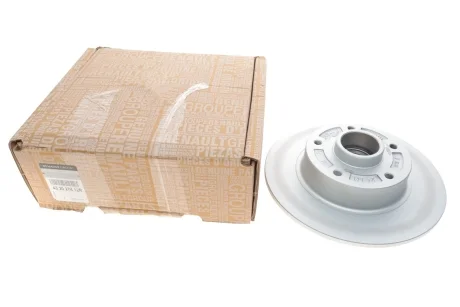 Диск тормозной (задний) Renault Megane IV 15- (260x8) (+ABS) с подшипником RENAULT 432027412R