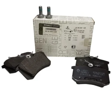 Колодки тормозные (задние) Citroen C3/C4 09-/Renault Scenic/Megane 99- RENAULT 44 06 057 13R