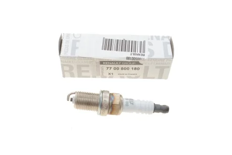 Свічка запалювання Renault Kangoo/Laguna II/Megane II 1.4-1.6 97- RENAULT 77 00 500 180