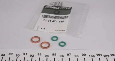 Ущільнювачі трубки RENAULT 7701471140