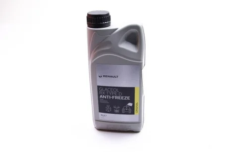 Антифриз-концентрат Renault Glaceol Rx Type D, 1л. зелений RENAULT 7711428132