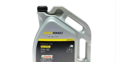 Масло моторное 5w30 4л. Cast RENAULT 7711658105