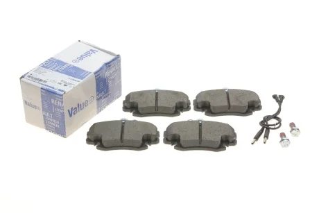 Колодки гальмівні (передні) Dacia Logan/Renault Symbol/Clio/Megane/Peugeot 309 78- (з датчиками) RENAULT 7711946169