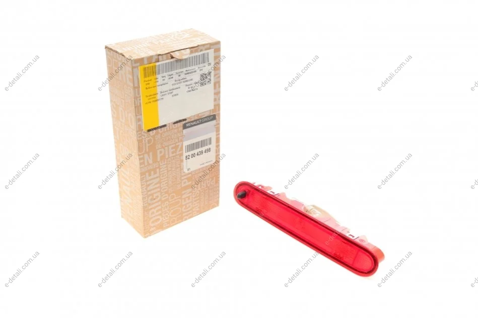 Фонарь сигнала торможения (дополнительный) Renault Kangoo 08- RENAULT 8200439498 (фото 1)