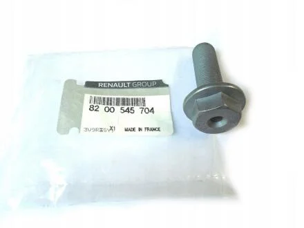 Болт з шестигранною головкою з чорного металу RENAULT 82 00 545 704