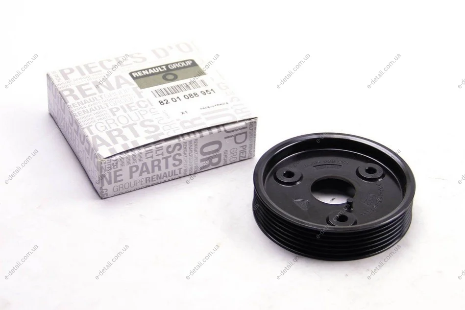 Шків насосу ГПК Renault Master 2.2DI (6PK) 103mm RENAULT 8201088951 (фото 1)