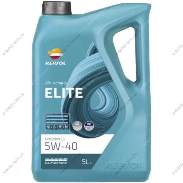 RP ELITE EVOLUTION C3 5W-40 (5х5Л) Repsol RPP0053JFB (фото 1)