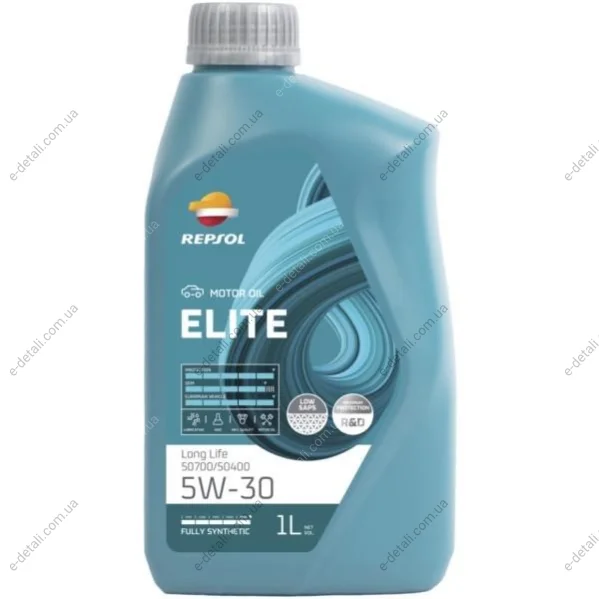 RP ELITE LONG LIFE 50700/50400 5W-30 (12х1Л) Repsol RPP0057IHA (фото 1)