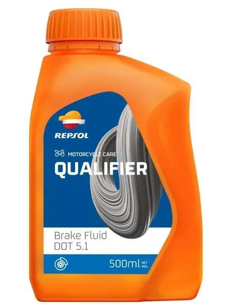 RP QUALIFIER BRAKE FLUID DOT 5.1 (24х500 ml) Repsol RPP9002BID (фото 1)