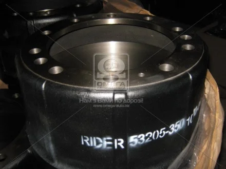 Барабан тормозной КамАЗ Евро RIDER 53205-3501070-04