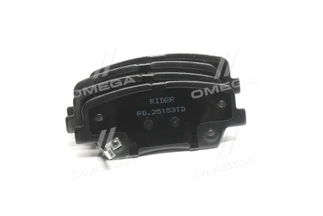Колодка тормозов. диск. STANDARD HYUNDAI SANTA FE 09-. RIDER RD.25153STD