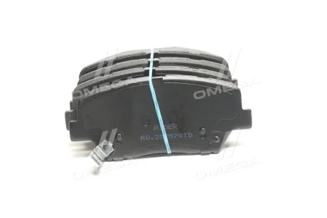 Колодка тормозов. диск. STANDARD HYUNDAI SONATA 09-передняя. RIDER RD.25757STD