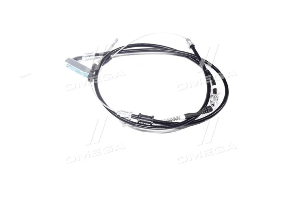 Трос ручного тормоза к-т DAEWOO NEXIA 1,5, OPEL KADETT E, ASTRA F 91-98, L=1675/1090+1275/695 RIDER RD.4442330231 (фото 1)