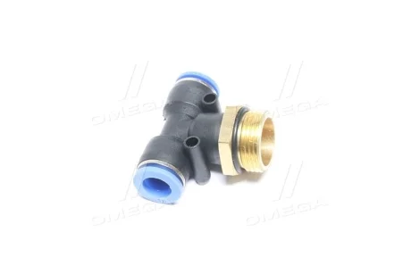 Соединитель трубки тройник трубка+резьба (10хM22x1.5х10) RIDER RD 99.41.25