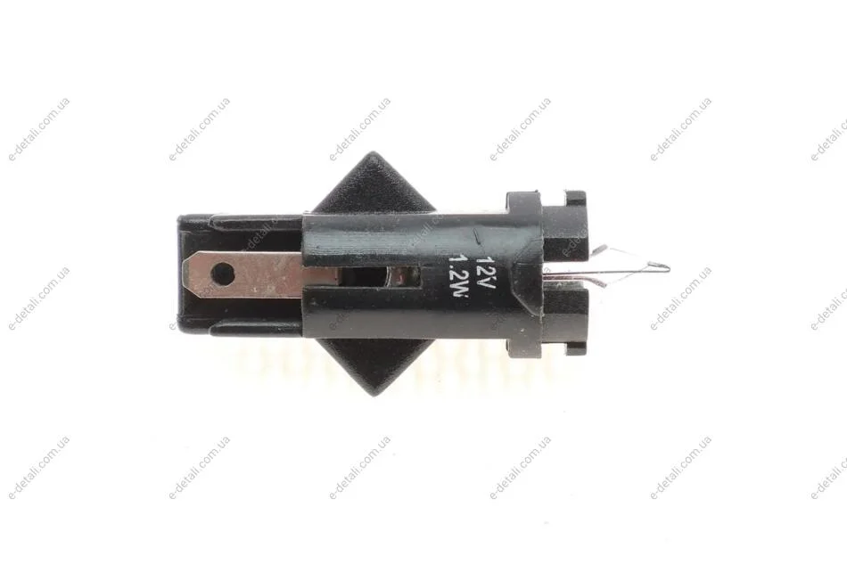 Автолампа 12V 1.2W BG8.5 - 5.5D Black (в прикуриватель) Ring R509TLBK (фото 1)