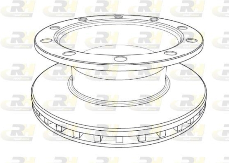 Тормозной диск ROADHOUSE 1199.20