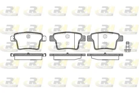 Тормозные колодки дисковые ROADHOUSE 21149.10