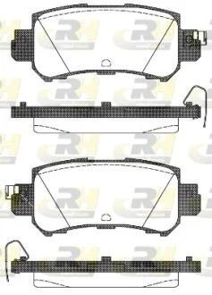 Гальмівні колодки дискові ROADHOUSE 21507.00