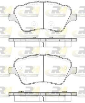 Гальмівні колодки дискові ROADHOUSE 21514.00