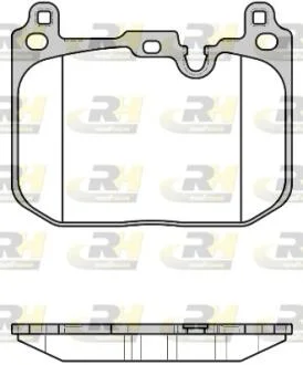 Тормозные колодки дисковые ROADHOUSE 21680.00