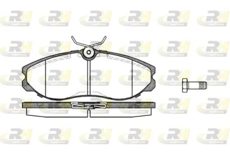 Гальмівні колодки дискові ROADHOUSE 2462.00