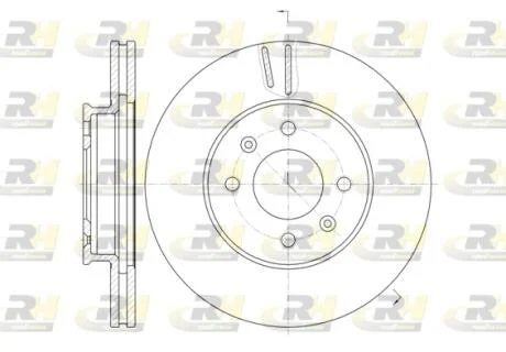 Тормозной диск ROADHOUSE 61023.10