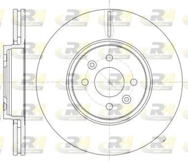 Тормозной диск ROADHOUSE 61049.10