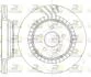 Тормозной диск ROADHOUSE 61187.10 (фото 1)