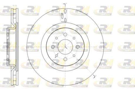 Гальмівний диск ROADHOUSE 61391.10