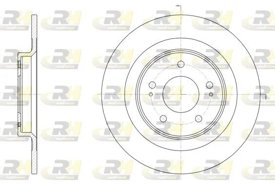 Тормозной диск ROADHOUSE 61528.00 (фото 1)