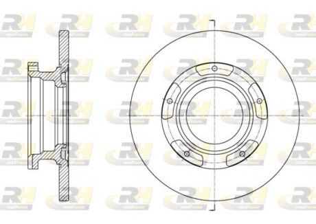 Тормозной диск ROADHOUSE 61564.00