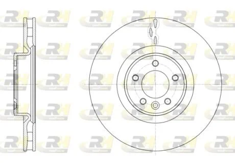 Тормозной диск ROADHOUSE 61611.10