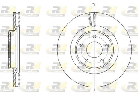 Тормозной диск ROADHOUSE 61790.10