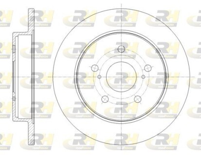 Тормозной диск ROADHOUSE 61795.00