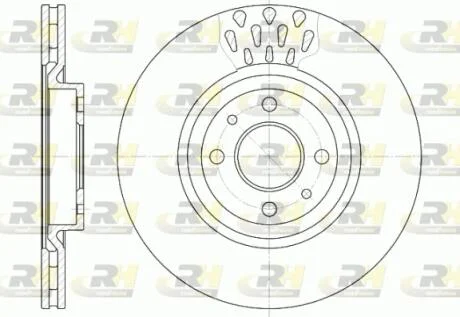 Тормозной диск ROADHOUSE 6315.10