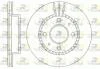 Тормозной диск ROADHOUSE 6423.10 (фото 1)