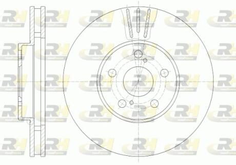 Гальмівний диск ROADHOUSE 6819.10
