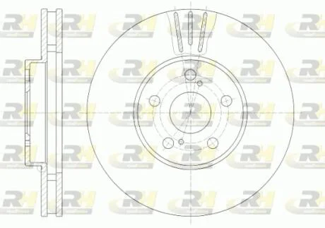 Тормозной диск ROADHOUSE 6819.10