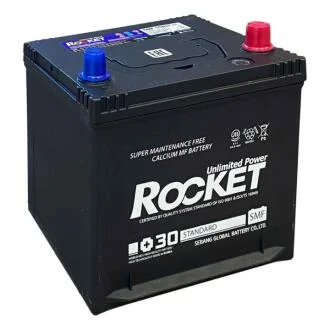 Акумулятор ROCKET SMF 50Ah ASIA Ев (-/+) (520CCA) (д208*ш174*в205) Rocket SMF 55D20AL