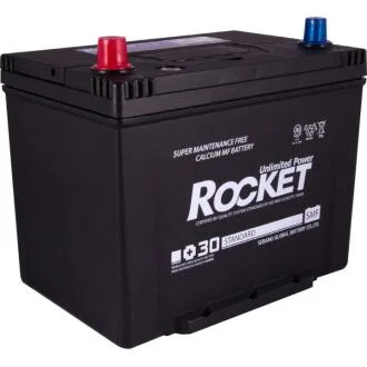 Акумулятор ROCKET 80Ah ASIA (+/-) (670CCA) (д260*ш173*в225) Rocket SMF 85D26R