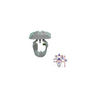 Клипсы, зажимы и крепеж ROMIX ROMC50884